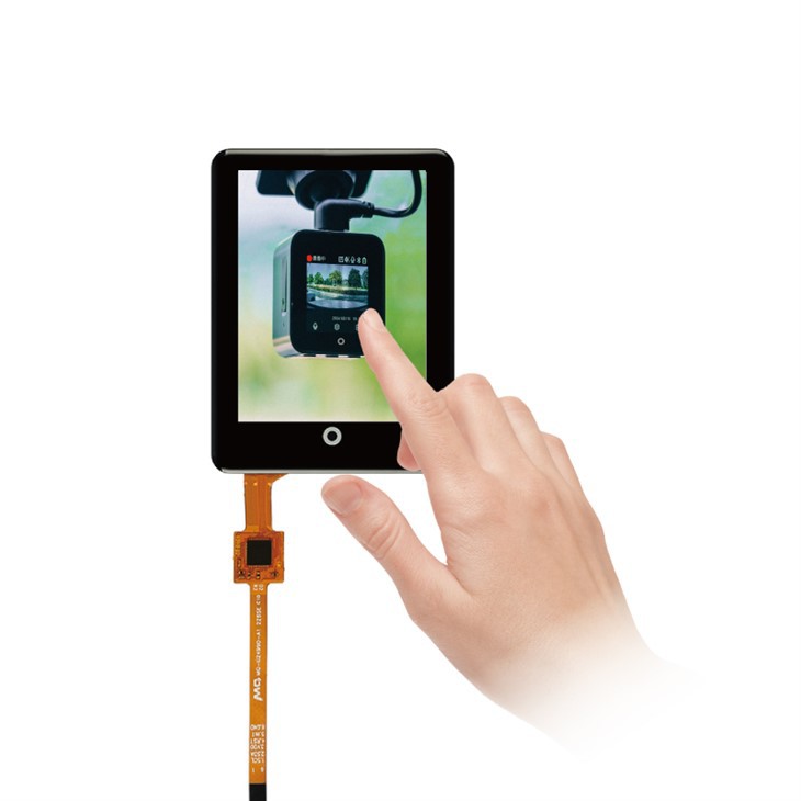 Nueva pantalla táctil de 2.4 pulgadas para la leva del automóvil Odómetro de automóvil eléctrico