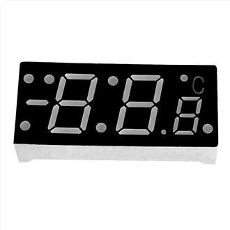 Controlador de sensor de temperatura de humedad LCD