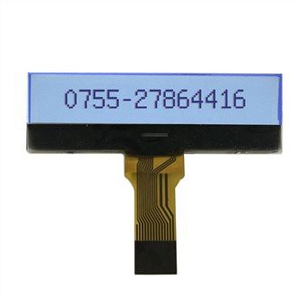 Módulos LCD monocromáticos gráficos de pequeño tamaño