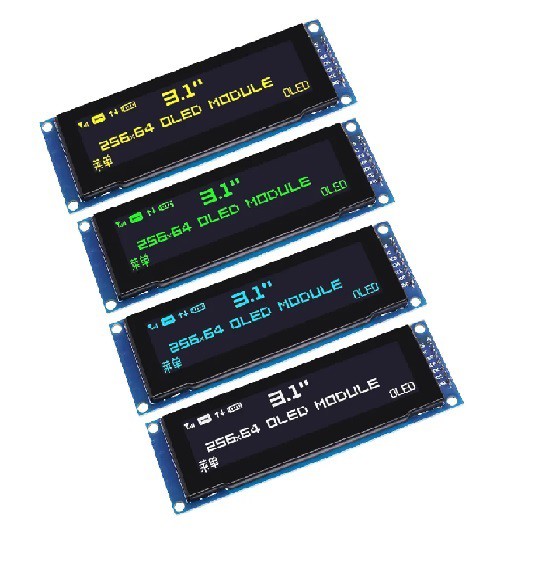 Pantalla gráfica LCM del módulo LCD de 3,12" 256*64 puntos