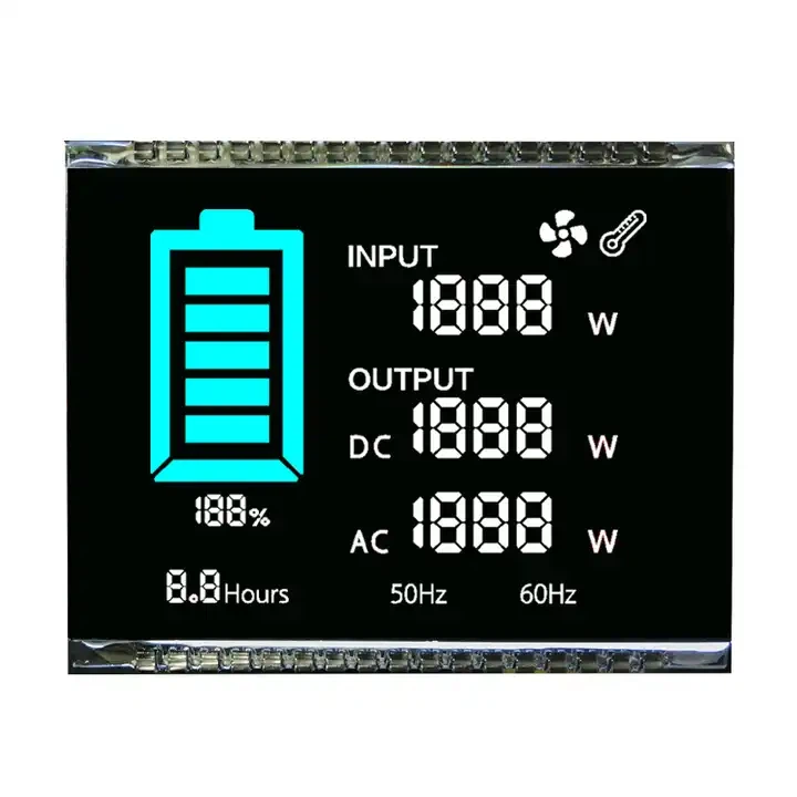 LCD A 4 Cifre Perno Di Schermo Collegato Alla Retroilluminazione