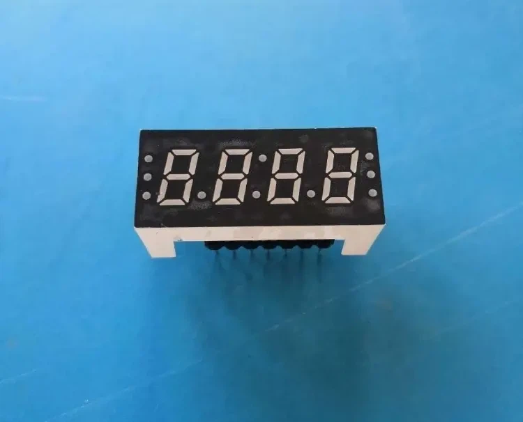 0.Módulo LED de 7 segmentos, 4 dígitos y 3 pulgadas