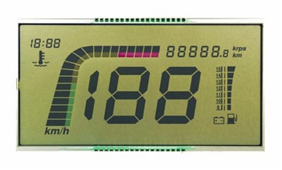 Pantalla Lcd de 7 segmentos para moto