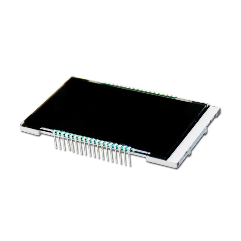 Pantalla LCD personalizada de 7 segmentos con pines